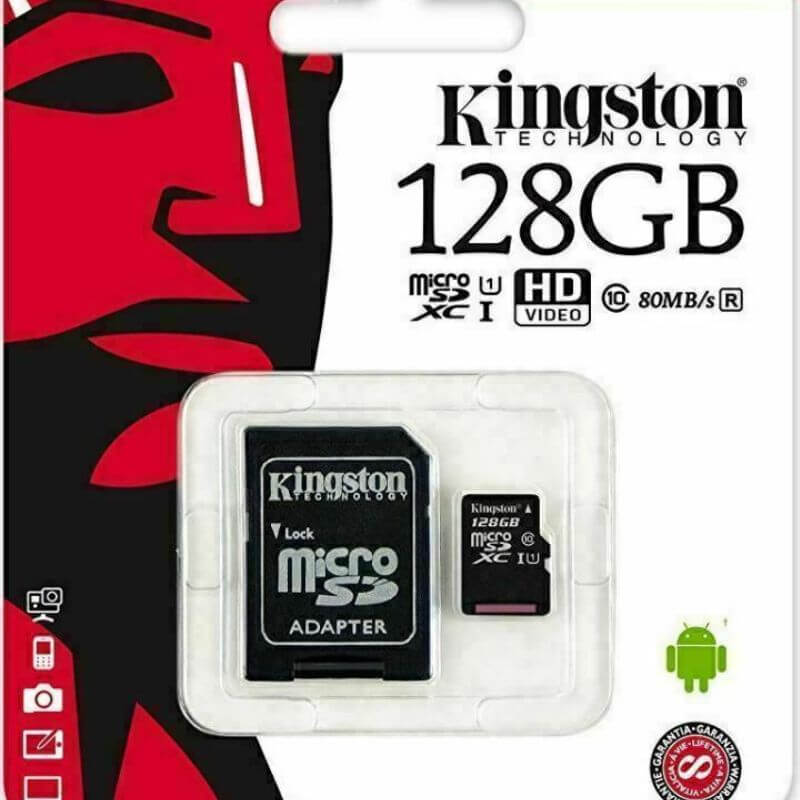 InsideEnhance™ microSD 128GB Memory Card for Light Bulb Camera